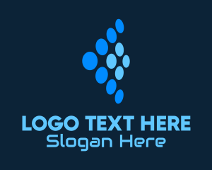 Telecommunication - Blue Digital Company logo design