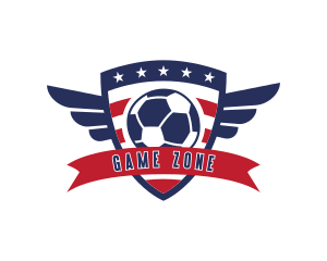 Soccer Shield League logo design