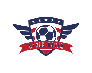 Mitt - Soccer Shield League logo design