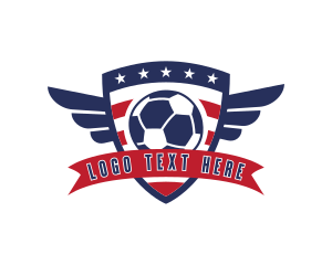 Mitt - Soccer Shield League logo design