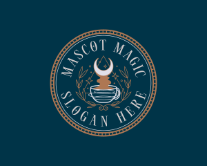 Mystical Coffee Cafe logo design