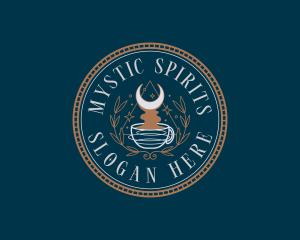 Mystical Coffee Cafe logo design