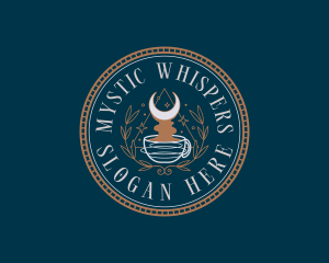 Mystical Coffee Cafe logo design