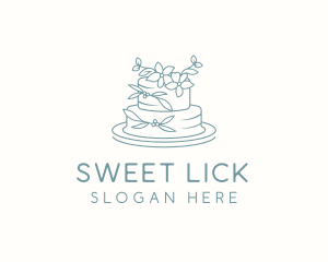 Sweet Cake Dessert logo design