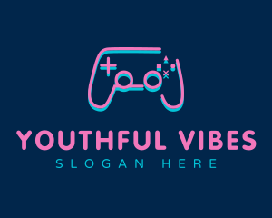 Neon - Colorful Gaming Console logo design