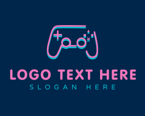 Mobile Gaming - Colorful Gaming Console logo design