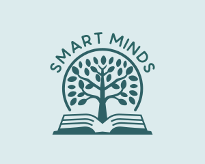 Educational - Educational Bookstore Tree logo design
