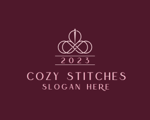 Knitting Needle Tailoring logo design