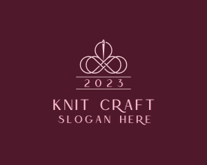 Knitting Needle Tailoring logo design