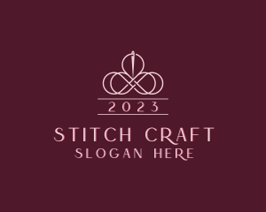 Knitting Needle Tailoring logo design