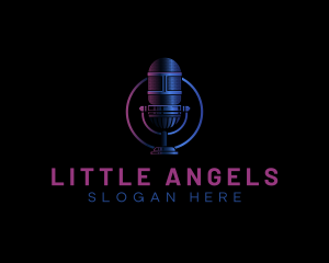 Mic Podcast Recording Logo