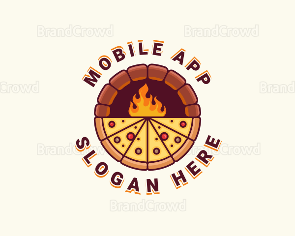 Pizza Oven Restaurant Logo