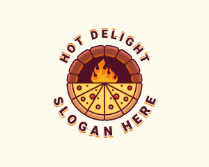 Pizza Oven Restaurant logo design