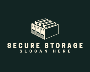 Storage - Distributor Warehouse Storage logo design