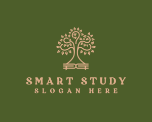 Study - Learning Tree Book logo design