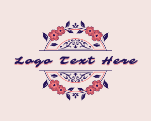 Floral Wreath Boutique Logo