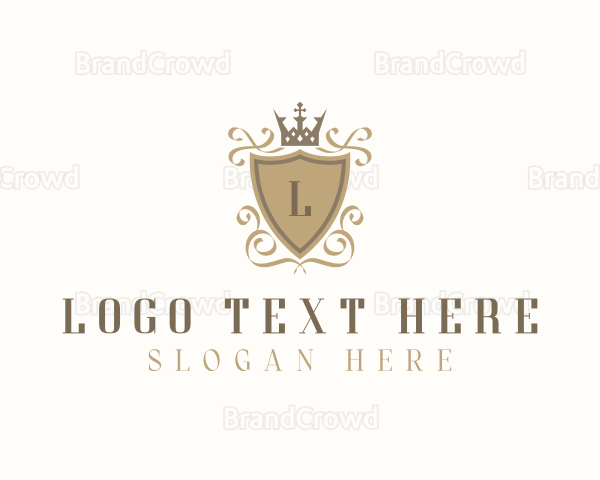 Boutique Shield Royalty Logo