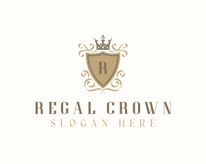 Boutique Shield Royalty logo design