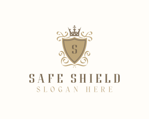 Boutique Shield Royalty logo design