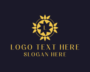 High End - Floral Wellness Spa logo design