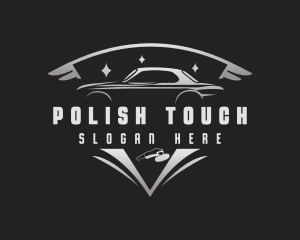 Polish - Car Detailing Polisher logo design