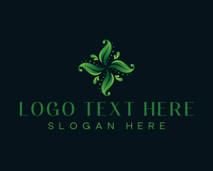 Eco - Natural Eco Leaves logo design