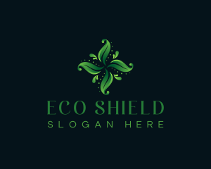  Natural Eco Leaves logo design