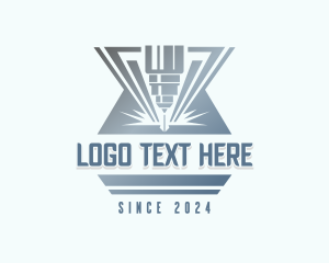 Mechanical - Industrial Laser Cutting logo design