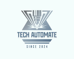 Automation - Industrial Laser Cutting logo design