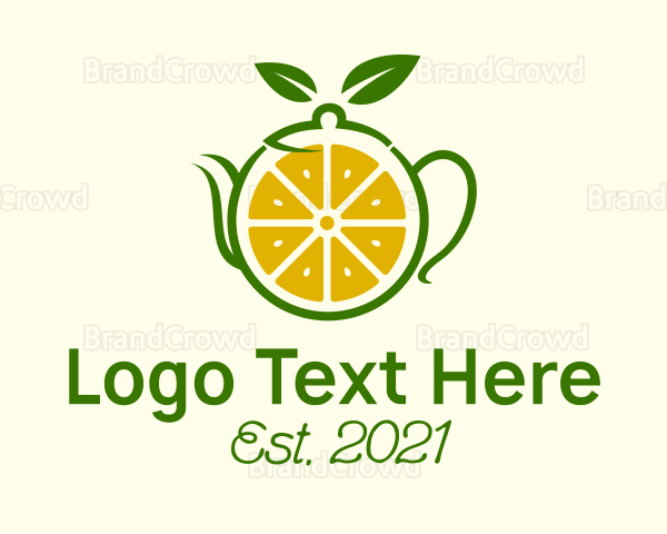 Lemon Herbal Teapot Logo