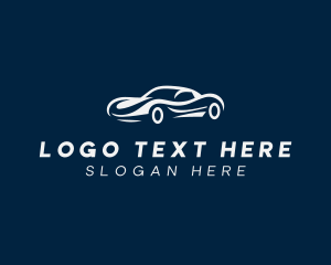 Racecar - Auto Car Dealer logo design