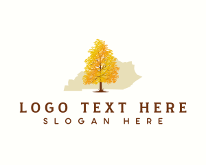 Scenic - Kentucky Tulip Tree logo design