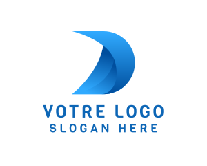 Professional Business Letter D Wave Logo