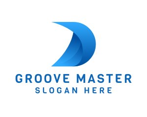 Professional - Professional Business Letter D Wave logo design