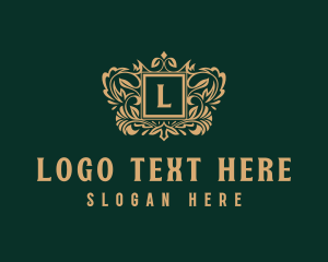 Luxury - Wedding Event Florist logo design