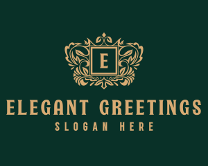 Wedding Event Florist logo design