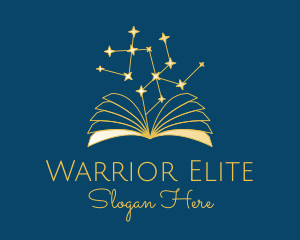 Star Constellation Book logo design