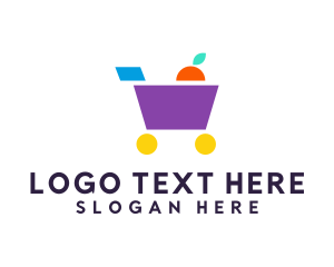 Shopping Cart - Abstract Shopping Cart logo design
