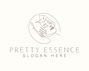 Pretty - Beauty Facial Spa logo design