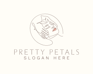 Pretty - Beauty Facial Spa logo design