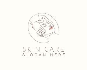 Dermatologist - Beauty Facial Spa logo design