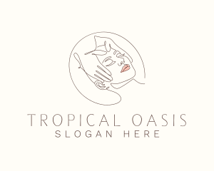 Beauty Facial Spa logo design