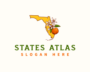 Orange Blossom Florida logo design