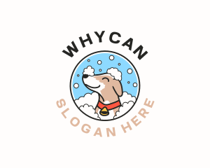 Puppy - Dog Grooming Bath logo design