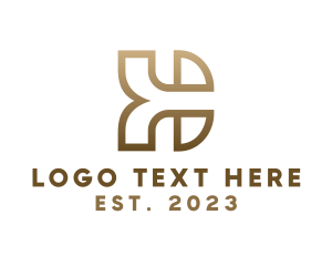 Resort - Royal Letter HD Monogram logo design