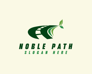 Highway Road Path logo design