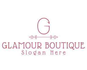 Glamour - Wrought Iron Brand logo design