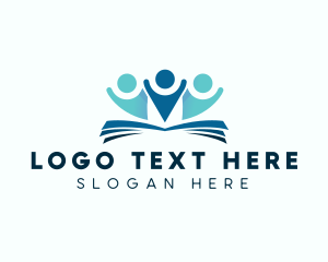 Parenting - Children Book School logo design