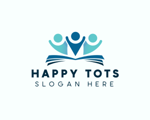 Children - Children Book School logo design