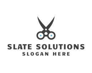 Grey - Grey Barber Scissors logo design